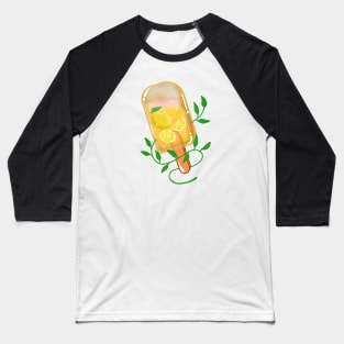 Fresh Lemon Ice Pop Baseball T-Shirt